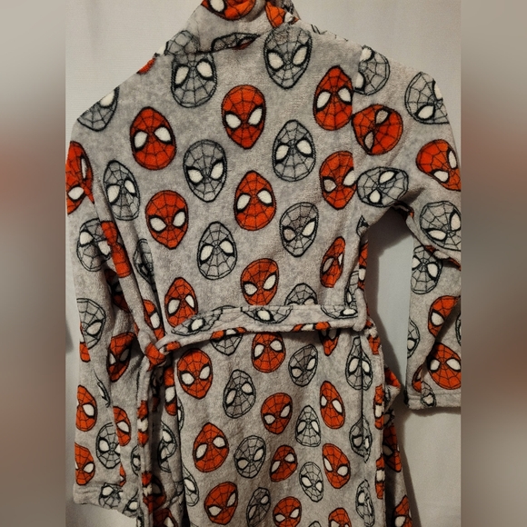 House Coat Robe - Spiderman - Youth 10/12 - Picture 4 of 6